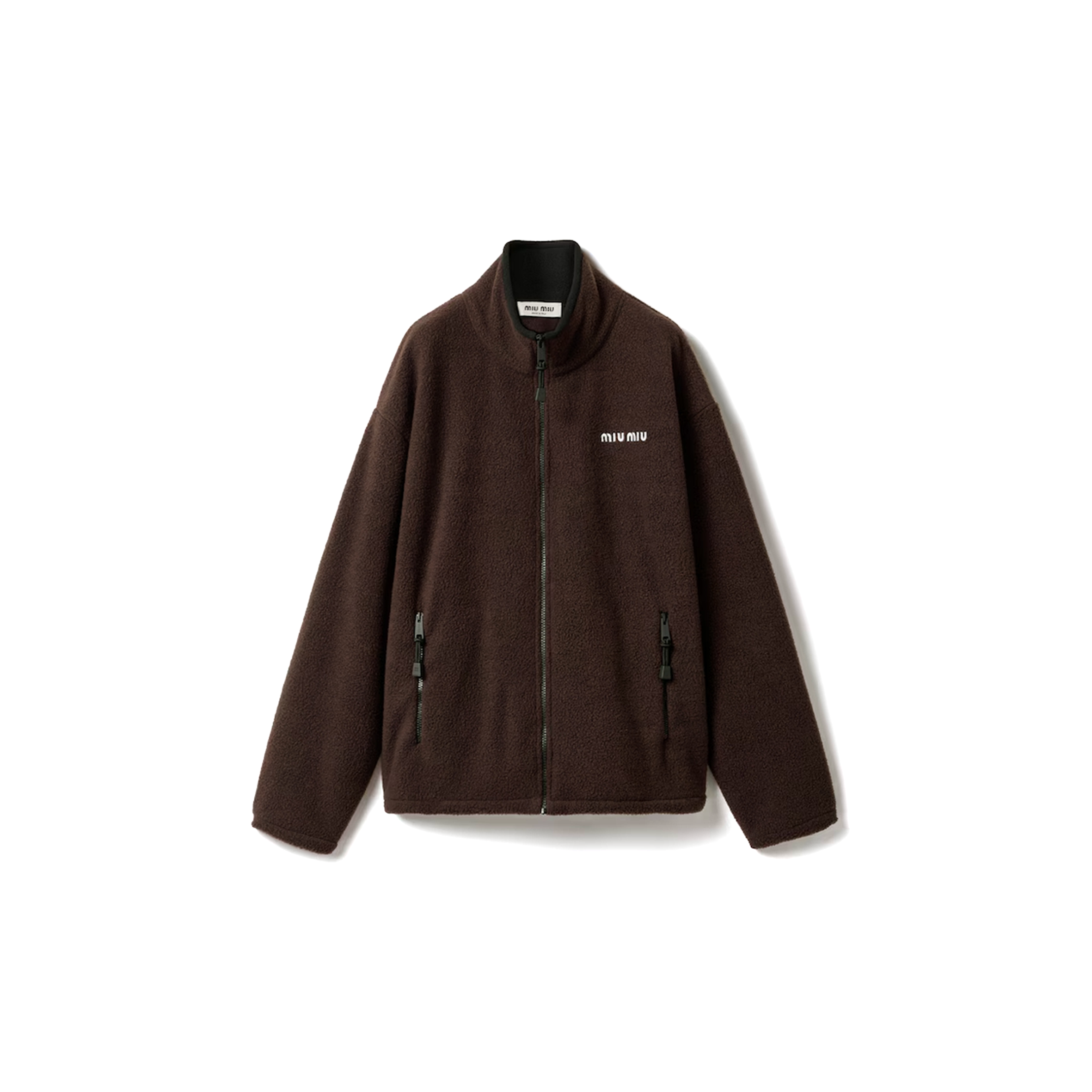 MIU MIU FLEECE ZIPPER JACKET MJL042 MIU MIU FLEECE ZIPPER JACKET MJL042